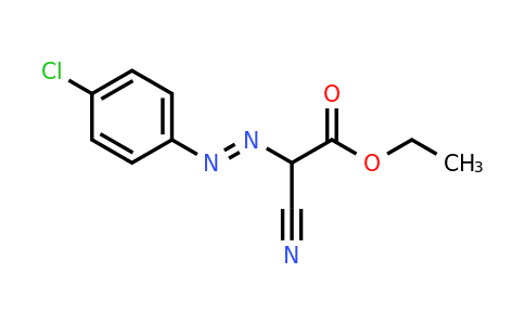 Ethyl 2-((4-chlorophenyl)diazenyl)-2-cyanoacetate