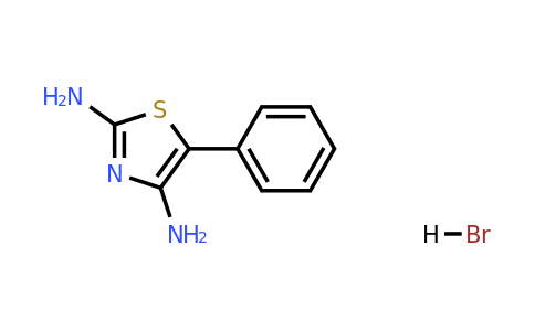 6020-54-8 | 5-Phenylthiazole-2,4-diamine hydrobromide