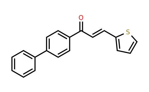 6028-90-6 | (2E)-1-{[1,1'-Biphenyl]-4-yl}-3-(thiophen-2-yl)prop-2-en-1-one