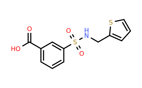 603118-17-8 | 3-[(thiophen-2-ylmethyl)sulfamoyl]benzoic acid