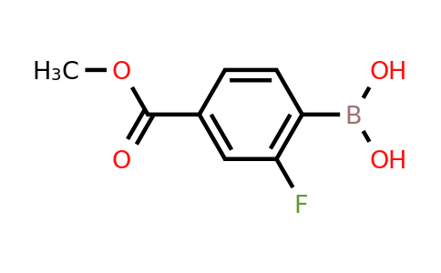 603122-84-5 | (2-Fluoro-4-(methoxycarbonyl)phenyl)boronic acid