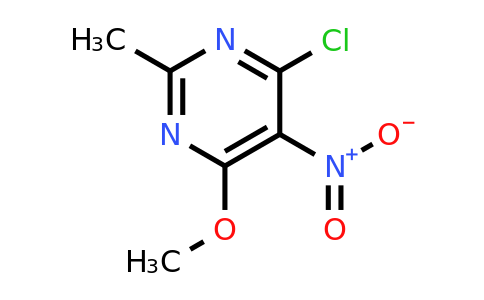 60331-15-9 | 4-Chloro-6-methoxy-2-methyl-5-nitropyrimidine