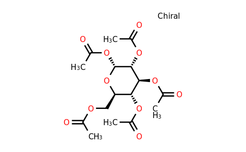 (2R,3R,4S,5R,6R)-6-(Acetoxymethyl)tetrahydro-2H-pyran-2,3,4,5-tetrayl tetraacetate