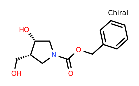 604798-63-2 | benzyl (3S,4R)-3-hydroxy-4-(hydroxymethyl)pyrrolidine-1-carboxylate