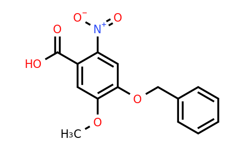 60547-92-4 | 4-(Benzyloxy)-5-methoxy-2-nitrobenzoic acid
