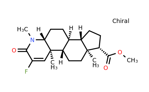 Methyl (4aS,4bS,6aS,7S,9aS,9bS,11aR)-3-fluoro-1,4a,6a-trimethyl-2-oxo-2,4a,4b,5,6,6a,7,8,9,9a,9b,10,11,11a-tetradecahydro-1H-indeno[5,4-f]quinoline-7-carboxylate