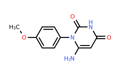 60664-01-9 | 6-Amino-1-(4-methoxyphenyl)pyrimidine-2,4(1H,3H)-dione