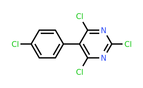 60703-48-2 | 2,4,6-Trichloro-5-(4-chlorophenyl)pyrimidine