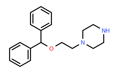 1-[2-(diphenylmethoxy)ethyl]piperazine