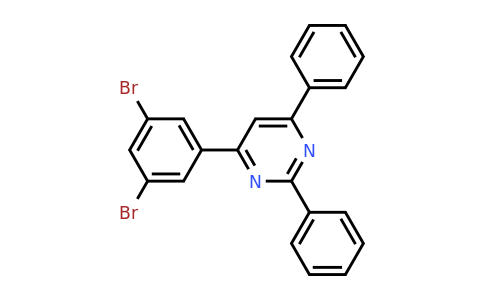 4-(3,5-Dibromophenyl)-2,6-diphenylpyrimidine