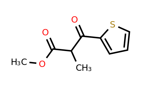 60848-31-9 | methyl 2-methyl-3-oxo-3-(thiophen-2-yl)propanoate