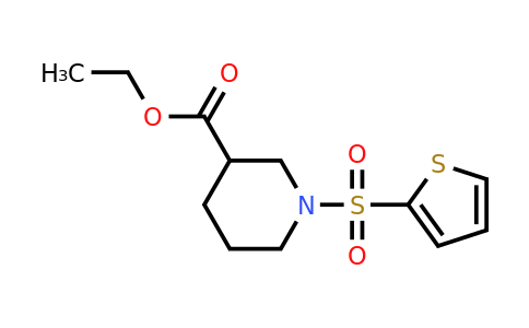 610259-52-4 | Ethyl 1-(thiophen-2-ylsulfonyl)piperidine-3-carboxylate