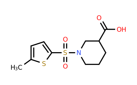 610261-43-3 | 1-[(5-methylthiophen-2-yl)sulfonyl]piperidine-3-carboxylic acid
