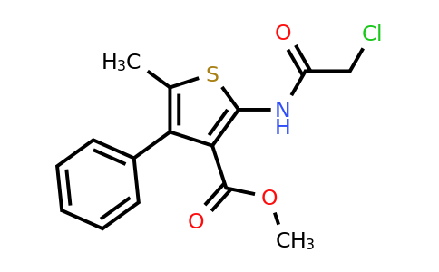 610274-64-1 | Methyl 2-(2-chloroacetamido)-5-methyl-4-phenylthiophene-3-carboxylate