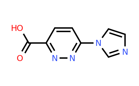 610278-97-2 | 6-(1H-Imidazol-1-yl)pyridazine-3-carboxylic acid