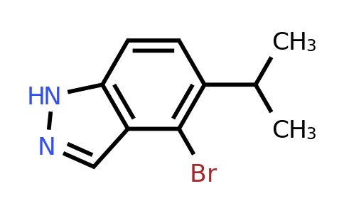 610796-21-9 | 4-Bromo-5-isopropyl-1H-indazole