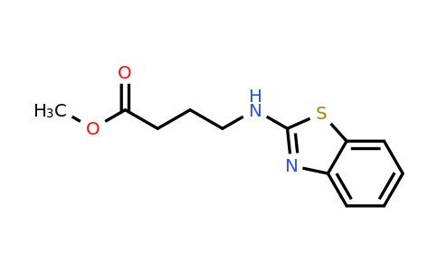 Methyl 4-[(1,3-benzothiazol-2-yl)amino]butanoate