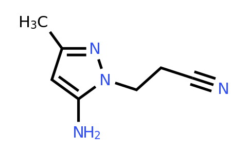 5-Amino-3-methyl-1H-pyrazole-1-propanenitrile