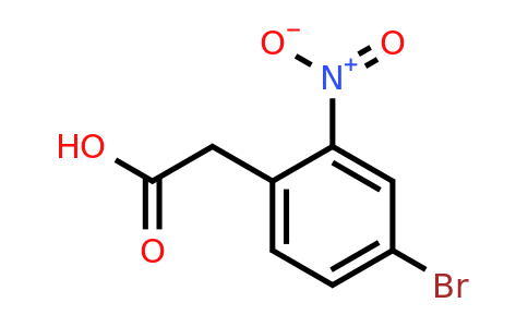 6127-11-3 | (4-Bromo-2-nitrophenyl)acetic acid