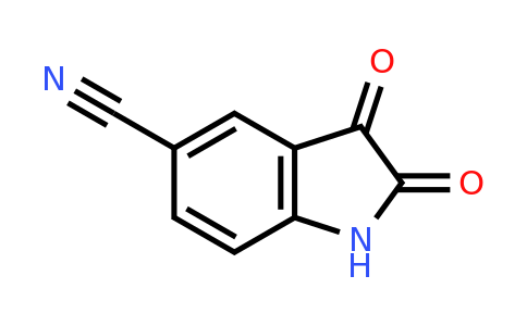 61394-92-1 | 2,3-Dioxoindoline-5-carbonitrile
