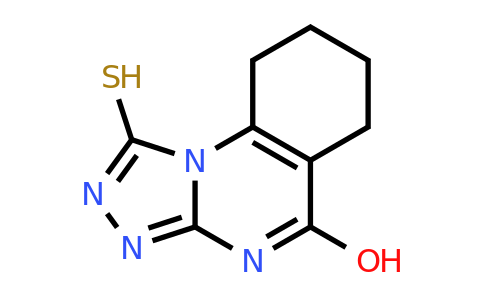 61413-52-3 | 1-Mercapto-6,7,8,9-tetrahydro-[1,2,4]triazolo[4,3-a]quinazolin-5-ol