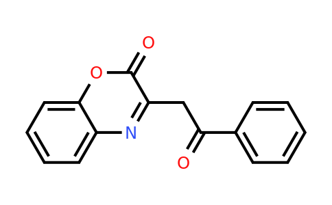 61553-69-3 | 3-(2-Oxo-2-phenylethyl)-2h-1,4-benzoxazin-2-one