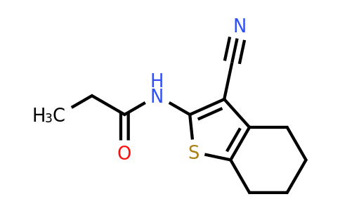 61627-58-5 | N-(3-Cyano-4,5,6,7-tetrahydrobenzo[b]thiophen-2-yl)propionamide