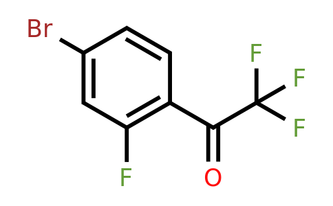 617706-18-0 | 1-(4-Bromo-2-fluorophenyl)-2,2,2-trifluoroethanone