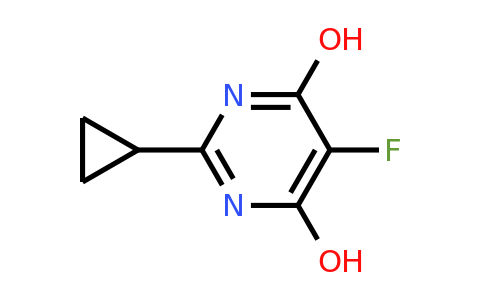 617715-97-6 | 2-Cyclopropyl-5-fluoropyrimidine-4,6-diol