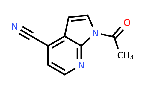 1-acetyl-1H-Pyrrolo[2,3-b]pyridine-4-carbonitrile