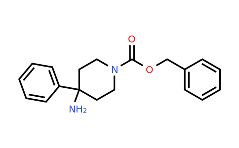 619295-93-1 | Benzyl 4-amino-4-phenylpiperidine-1-carboxylate