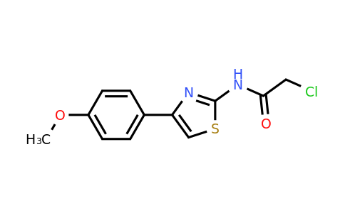 6202-74-0 | 2-chloro-N-[4-(4-methoxyphenyl)-1,3-thiazol-2-yl]acetamide