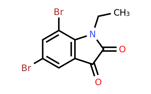 620932-49-2 | 5,7-Dibromo-1-ethylindoline-2,3-dione