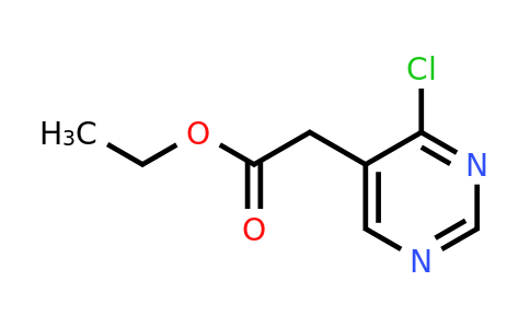 6214-47-7 | Ethyl 2-(4-chloropyrimidin-5-yl)acetate