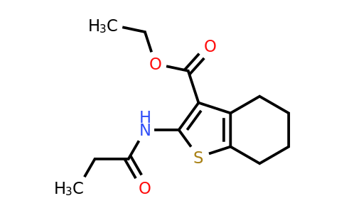 62159-42-6 | Ethyl 2-propionamido-4,5,6,7-tetrahydrobenzo[b]thiophene-3-carboxylate
