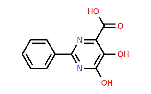 62222-38-2 | 5,6-Dihydroxy-2-phenylpyrimidine-4-carboxylic acid