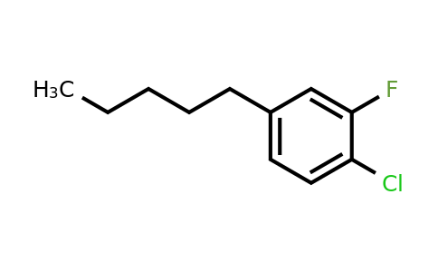 1-Chloro-2-fluoro-4-pentylbenzene