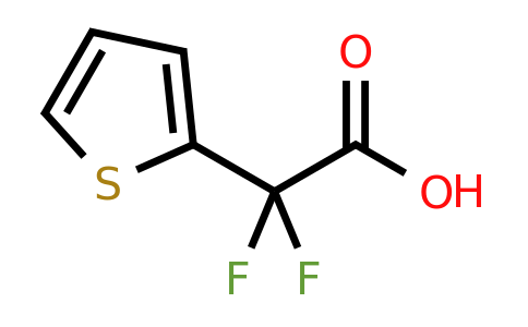 622847-29-4 | 2,2-Difluoro-2-(thiophen-2-yl)acetic acid