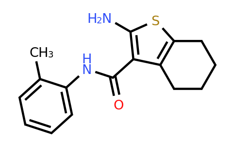 62349-29-5 | 2-Amino-N-(o-tolyl)-4,5,6,7-tetrahydrobenzo[b]thiophene-3-carboxamide