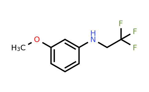 3-Methoxy-N-(2,2,2-trifluoroethyl)aniline
