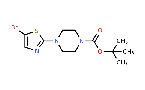 623588-36-3 | tert-Butyl 4-(5-bromothiazol-2-yl)piperazine-1-carboxylate