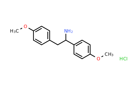 62402-45-3 | 1,2-Bis(4-methoxyphenyl)ethan-1-amine hydrochloride