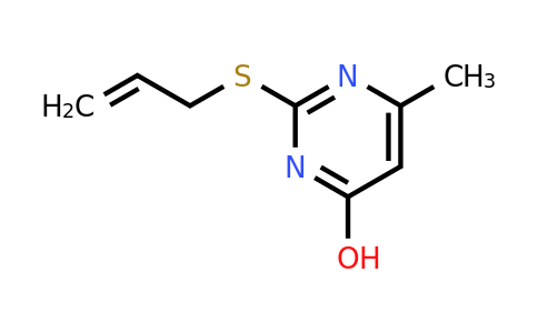 62459-06-7 | 2-(Allylthio)-6-methylpyrimidin-4-ol