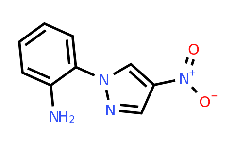 2-(4-Nitro-1h-pyrazol-1-yl)aniline