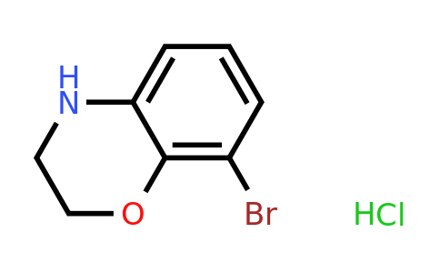 625394-66-3 | 8-Bromo-3,4-dihydro-2h-benzo[b][1,4]oxazine hydrochloride