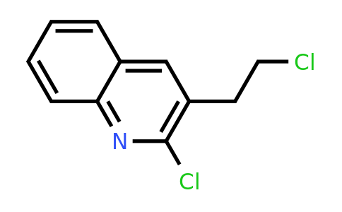 62595-04-4 | 2-Chloro-3-(2-chloroethyl)quinoline