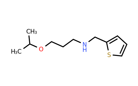626222-59-1 | 3-Isopropoxy-N-(thiophen-2-ylmethyl)propan-1-amine