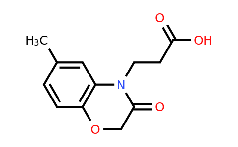 626223-55-0 | 3-(6-Methyl-3-oxo-2,3-dihydro-4H-benzo[b][1,4]oxazin-4-yl)propanoic acid