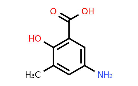 5-Amino-2-hydroxy-3-methylbenzoic acid
