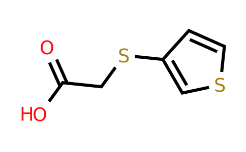 6267-14-7 | 2-(Thiophen-3-ylthio)acetic acid